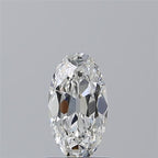 Diamante Naturale Taglio Ovale 1.01ct EX/EX F VVS2 - GIA - 9.06x5.03x3.11mm