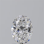 Diamante Naturale Taglio Ovale 1.2ct VG/EX D VS1 - GIA - 8.12x5.9x3.77mm