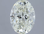 Diamante Naturale Taglio Ovale 1.01ct EX/EX J VS2 - IGI - 7.87x5.56x3.6mm