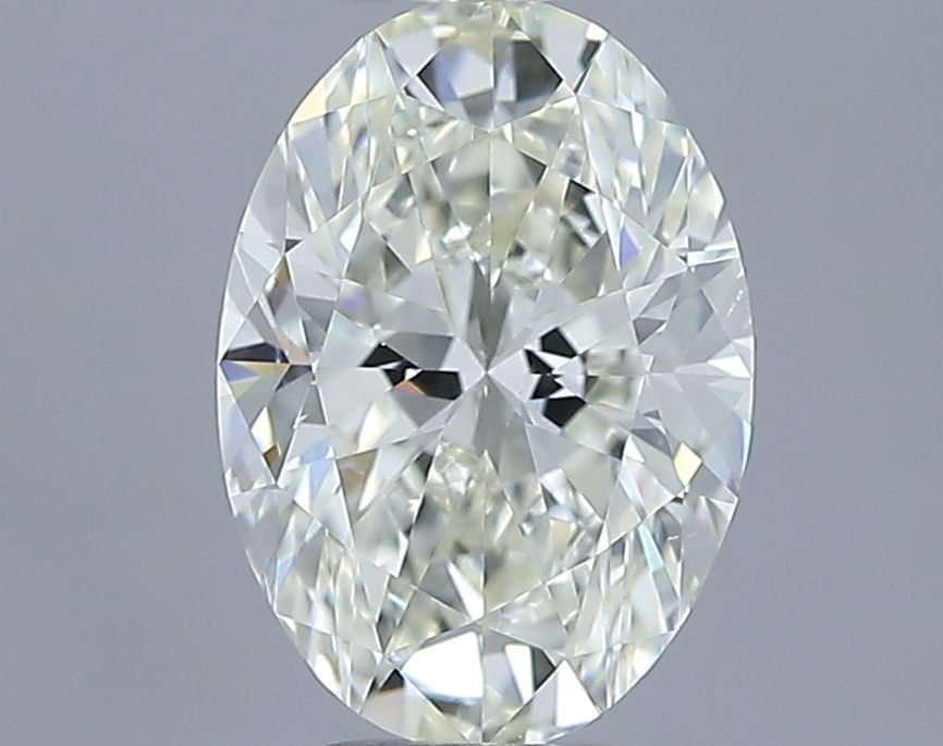 Diamante Naturale Taglio Ovale 1.01ct EX/EX J VS2 - IGI - 7.87x5.56x3.6mm