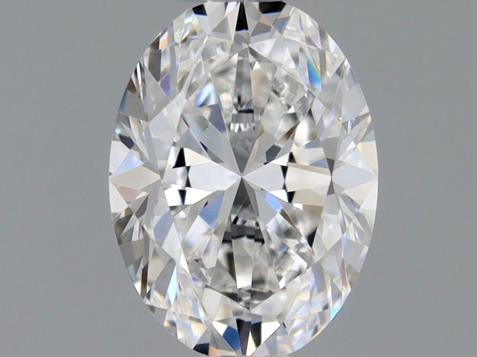 Diamante Naturale Taglio Ovale 0.43ct EX/VG D VVS2 - GIA - 5.71x4.2x2.75mm