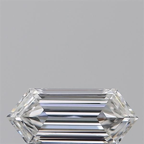 Diamante Naturale Taglio Esagonale 0.36ct VG/EX E VS1 - GIA - 7.12x3.12x1.83mm