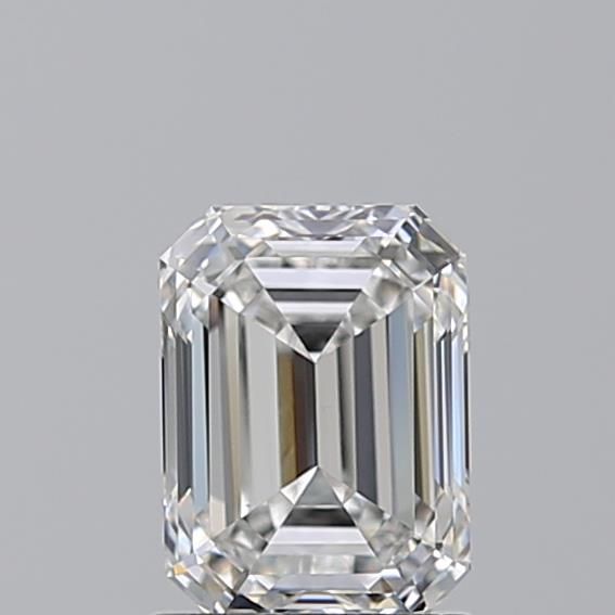 Diamante Naturale Taglio Smeraldo 1.51ct EX/EX E VS1 - GIA - 7.42x5.43x3.79mm