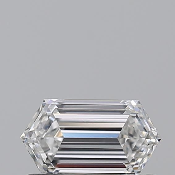 Diamante Naturale Taglio Esagonale 0.4ct EX/EX E VS1 - GIA - 6.23x3.46x2.13mm