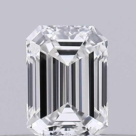 Diamante Naturale Taglio Smeraldo 0.18ct G/VG F VS1 - GIA - 3.83x2.75x1.84mm