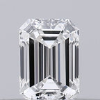 Diamante Naturale Taglio Smeraldo 0.18ct G/VG F VS1 - GIA - 3.83x2.75x1.84mm