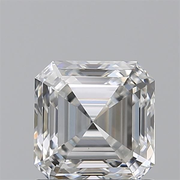 Diamante Taglio Smeraldo Quadrato 1.2ct VG/EX F VS1 - GIA - 5.84x5.82x3.95mm