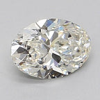 Diamante Naturale Taglio Ovale 0.6ct VG/EX I VS2 - GIA - 6.61x4.75x2.96mm