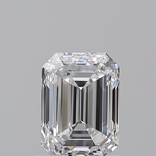 Diamante Naturale Taglio Smeraldo 1ct VG/EX D VS1 - GIA - 6.36x4.68x3.36mm