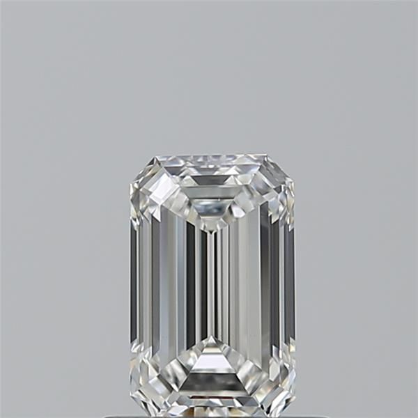 Diamante Naturale Taglio Smeraldo 0.7ct G/EX G VVS2 - GIA - 6.62x4.06x2.7mm