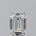 Diamante Naturale Taglio Smeraldo 1.09ct VG/EX E VVS1 - GIA - 6.92x4.88x3.3mm