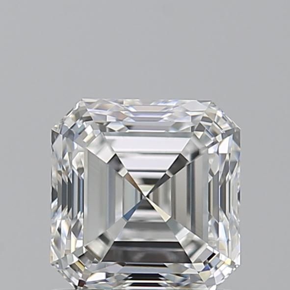 Diamante Taglio Smeraldo Quadrato 1ct VG/EX E VVS1 - GIA - 5.5x5.35x3.71mm