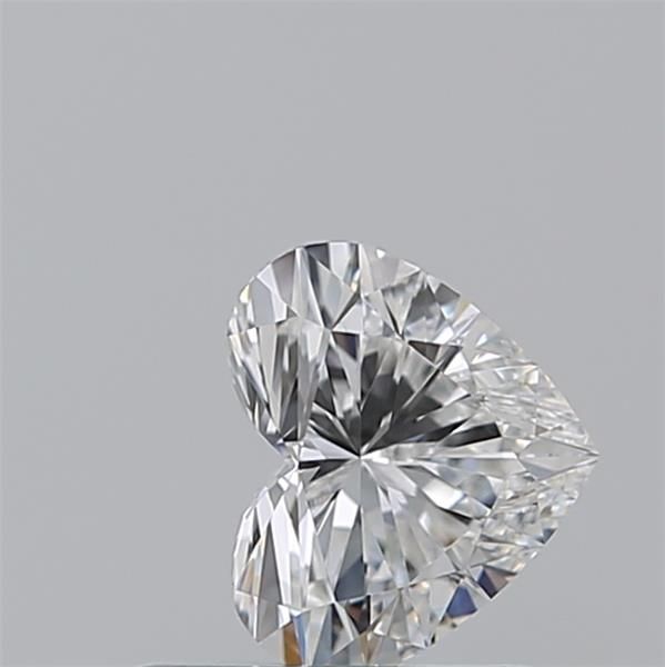 Diamante Naturale Taglio Cuore 0.54ct EX/EX E IF - GIA - 4.99x5.84x3.34mm