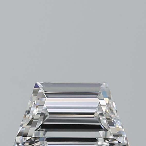 Diamante Naturale Taglio Trapezio 0.5ct VG/EX D VS1 - GIA - 6.58x3.67x2.52mm