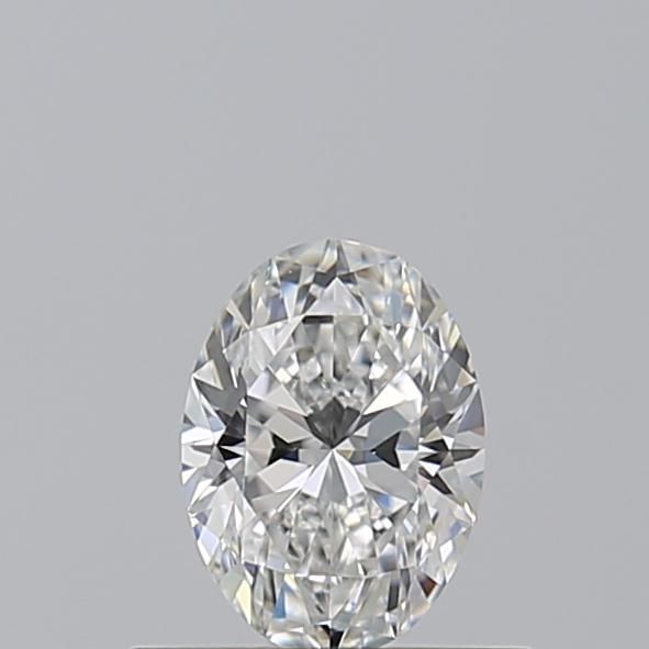 Diamante Naturale Taglio Ovale 0.5ct EX/EX E VVS1 - IGI - 6.06x4.4x2.84mm