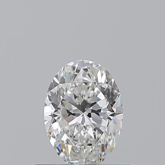 Diamante Naturale Taglio Ovale 0.51ct VG/EX F VVS2 - IGI - 6.01x4.4x2.88mm