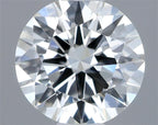 Diamante Naturale Taglio Brillante 0.37ct VG/VG/EX J VS1 - GIA - 4.7x4.77x2.77mm