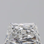 Diamante Naturale Taglio Trapezio 0.51ct VG/VG E VS1 - GIA - 6.91x3.82x2.39mm