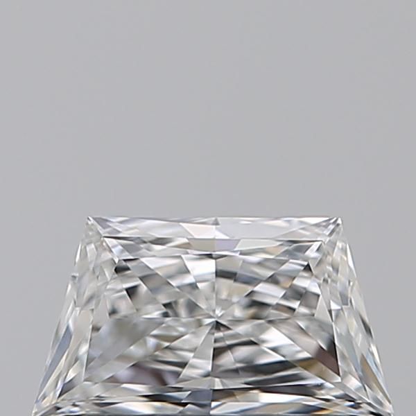 Diamante Naturale Taglio Trapezio 0.51ct VG/VG E VS1 - GIA - 6.91x3.82x2.39mm