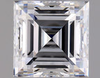 Diamante Taglio Radiant Quadrato 0.5ct EX/VG D VVS1 - GIA - 4.44x4.32x2.84mm