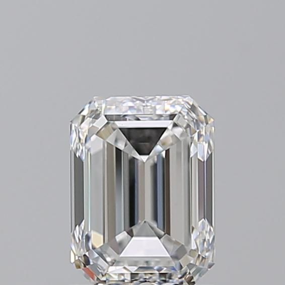 Diamante Naturale Taglio Smeraldo 1.51ct VG/EX E VS1 - GIA - 7.09x5.3x3.81mm