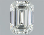 Diamante Naturale Taglio Smeraldo 0.51ct VG/VG I VVS2 - GIA - 5.26x3.71x2.64mm