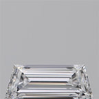Diamante Naturale Taglio Trapezio 0.34ct EX/VG D VS1 - GIA - 7.07x2.78x1.8mm