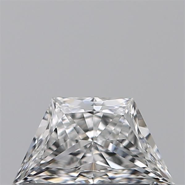 Diamante Naturale Taglio Trapezio 0.32ct VG/EX E VVS2 - GIA - 6.56x3.56x2.16mm