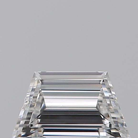 Diamante Naturale Taglio Trapezio 0.38ct VG/EX E VS1 - GIA - 5.92x3.37x2.2mm