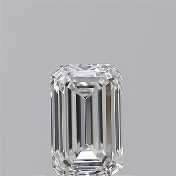 Diamante Naturale Taglio Smeraldo 0.7ct G/EX E IF - GIA - 6.41x4.01x2.65mm