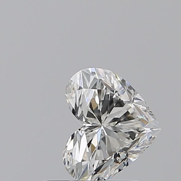 Diamante Naturale Taglio Cuore 0.8ct VG/VG H VVS2 - GIA - 5.43x6.41x3.96mm