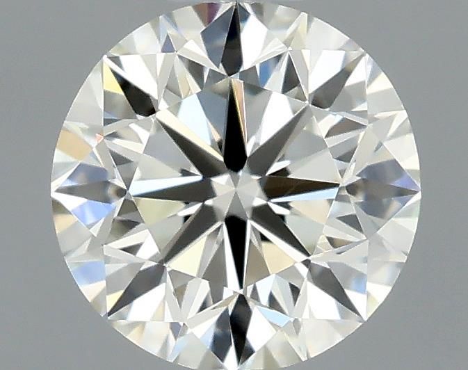 Diamante Naturale Taglio Brillante 0.5ct VG/VG/EX J VS1 - GIA - 5.0x4.94x3.16mm