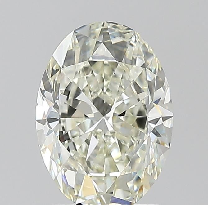 Diamante Naturale Taglio Ovale 1.7ct VG/EX J VVS2 - IGI - 9.22x6.63x4.19mm