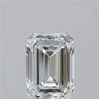 Diamante Naturale Taglio Smeraldo 1.08ct VG/EX D IF - GIA - 7.05x5.04x3.12mm