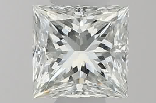 Diamante Naturale Taglio Princess 0.31ct G/VG J VS1 - GIA - 3.81x3.69x2.75mm