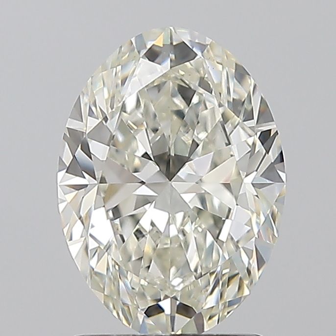 Diamante Naturale Taglio Ovale 1.5ct VG/EX J VS2 - GIA - 8.88x6.44x4.02mm