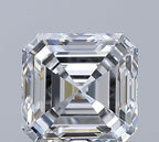 Diamante Taglio Smeraldo Quadrato 0.8ct VG/EX E VS1 - GIA - 5.11x4.97x3.3mm