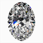 Diamante Naturale Taglio Ovale 0.32ct VG/EX F VVS1 - IGI - 5.63x4.01x2.34mm