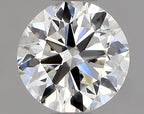 Diamante Naturale Taglio Brillante 0.5ct VG/VG/EX I IF - GIA - 5.03x4.97x3.11mm