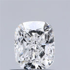 Diamante Taglio Cushion Modificato 1ct G/VG E VVS1 - GIA - 5.96x4.92x3.92mm