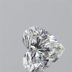 Diamante Naturale Taglio Cuore 0.61ct VG/EX E VVS1 - GIA - 5.38x5.92x3.41mm