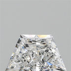Diamante Naturale Taglio Trapezio 0.71ct VG/EX F VS1 - GIA - 7.75x4.6x2.98mm
