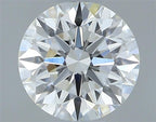 Diamante Naturale Taglio Brillante 0.47ct 3EX G VVS2 - GIA - 4.94x4.97x3.09mm