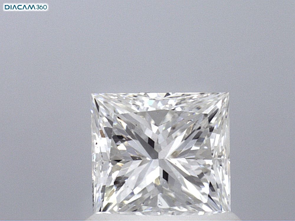 Diamante Naturale Taglio Princess 1.2ct VG/EX F VS2 - GIA - 6.04x5.77x4.31mm