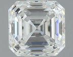 Diamante Naturale Taglio Asscher 0.5ct VG/EX G VVS2 - GIA - 4.35x4.27x2.9mm