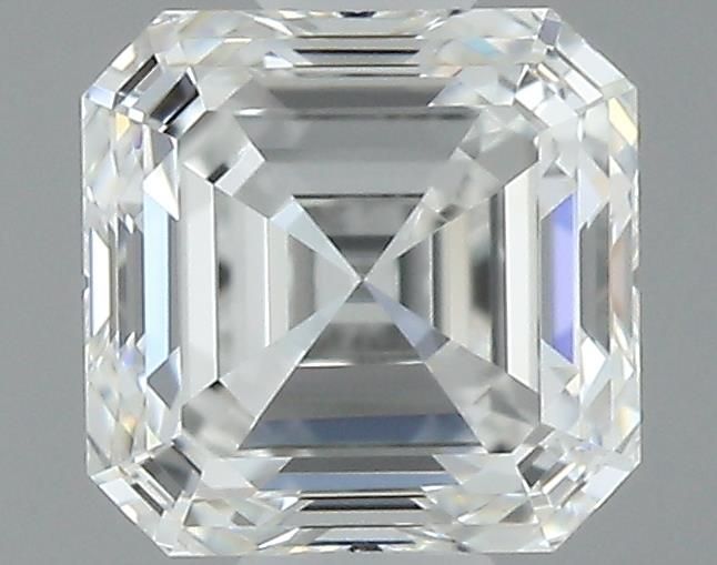 Diamante Naturale Taglio Asscher 0.5ct VG/EX G VVS2 - GIA - 4.35x4.27x2.9mm