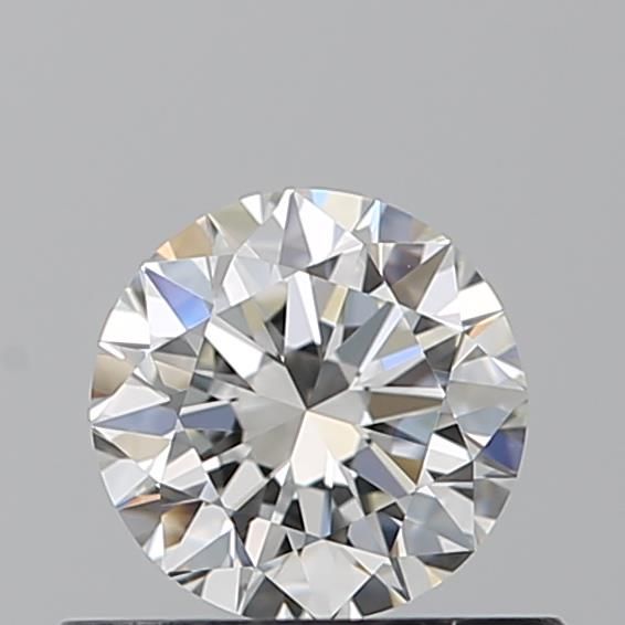 Diamante Naturale Taglio Brillante 0.5ct 3EX H IF - GIA - 5.1x5.07x3.14mm