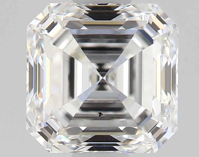 Diamante Taglio Smeraldo Quadrato 0.9ct EX/EX E VVS2 - GIA - 5.25x5.18x3.51mm