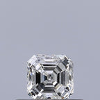 Diamante Naturale Taglio Asscher 0.31ct EX/EX F VVS1 - GIA - 3.85x3.85x2.51mm