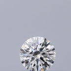 Diamante Taglio Brillante 0.2ct EX/EX/VG D VVS2 - GIA - 3.76x3.78x2.32mm